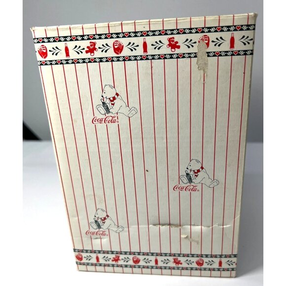 Coca-Cola Polar Bear Cubs Music Box "Dad Showed Me How" 1997 Collectible - Picture 7 of 8